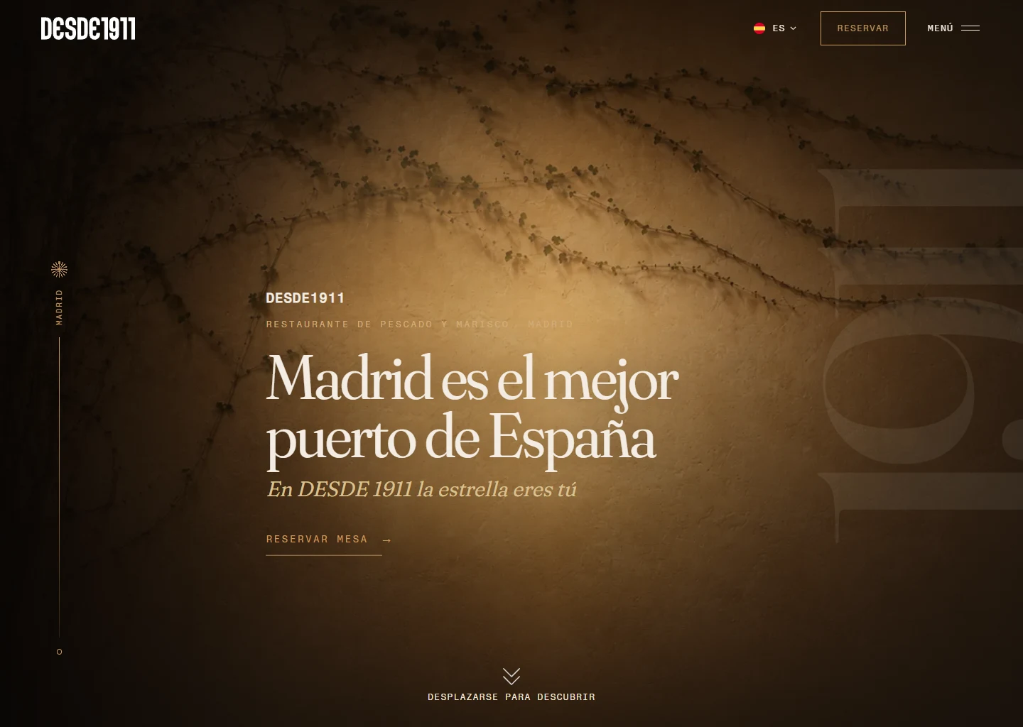 Captura del concepto independiente de rediseño para Desde 1911