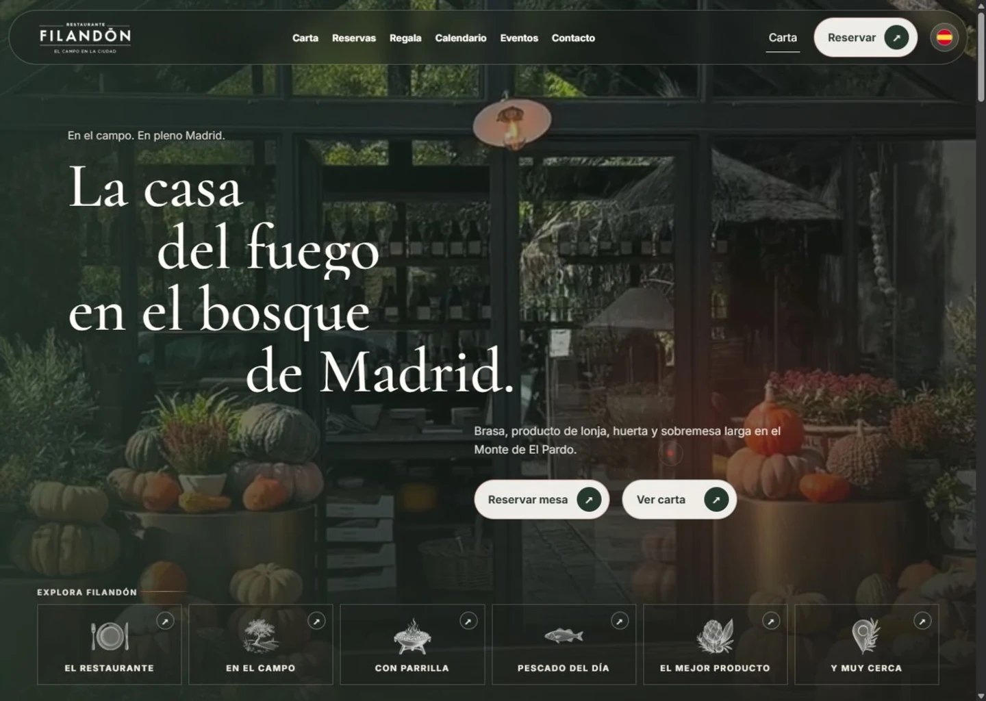 Captura del concepto independiente de rediseño para Filandón